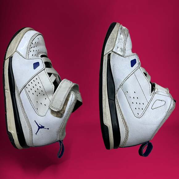 2011 Air Jordan Flight Toddler Strap No Tie Shoes 10C - Picture 8 of 10